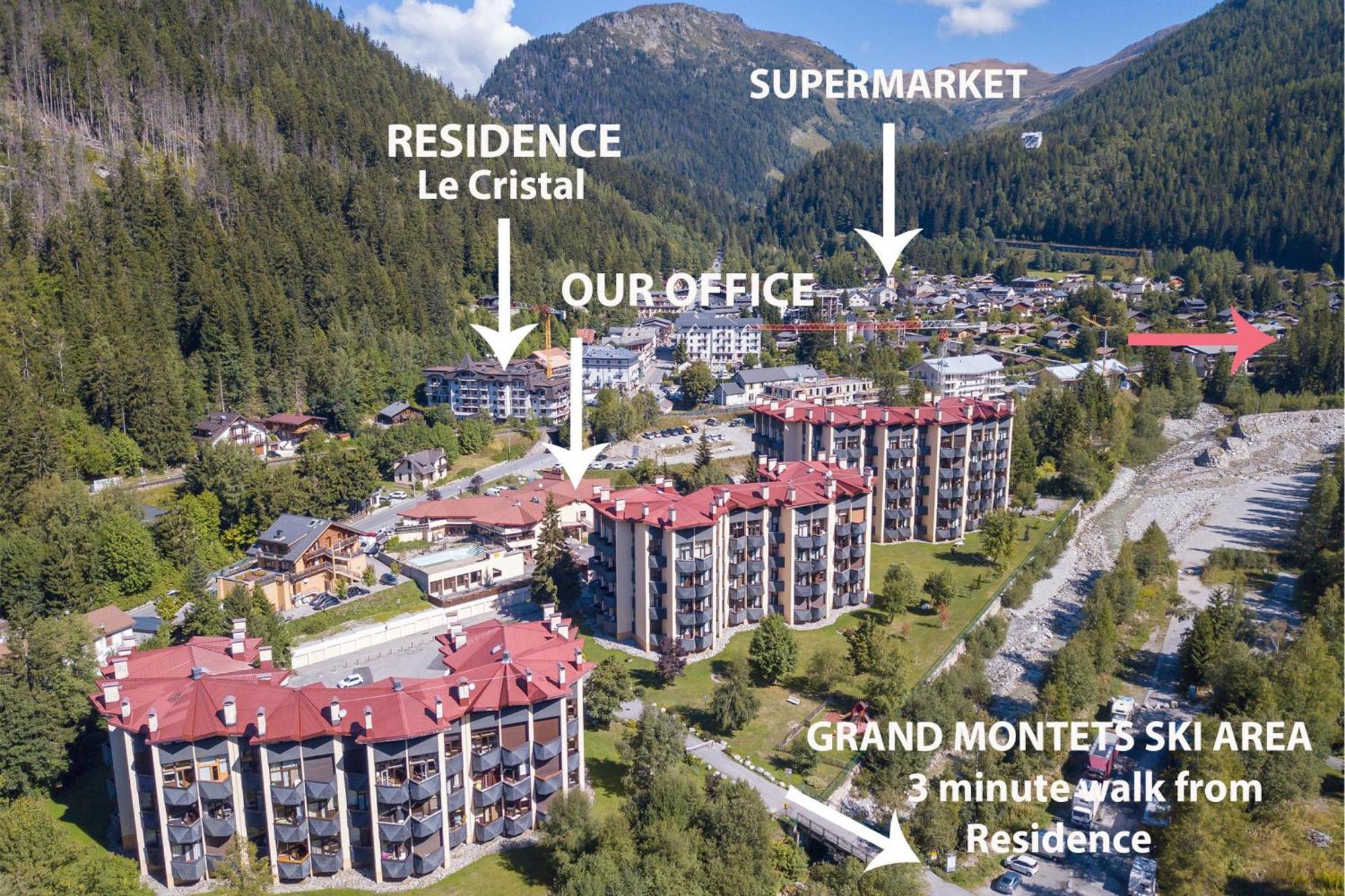 Residence Le Cristal - Grands Montets 8 - Happy Rentals Chamonix Bagian luar foto